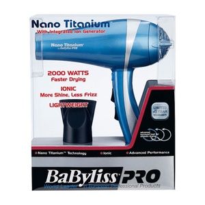 Babyliss Pro Nano Titanium 2000W Ionic Hair Dryer